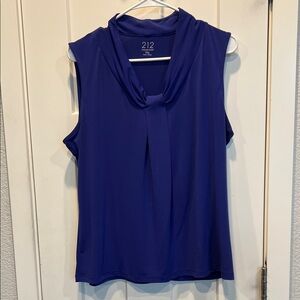 212 Collection Women's Purple Sleeveless Top